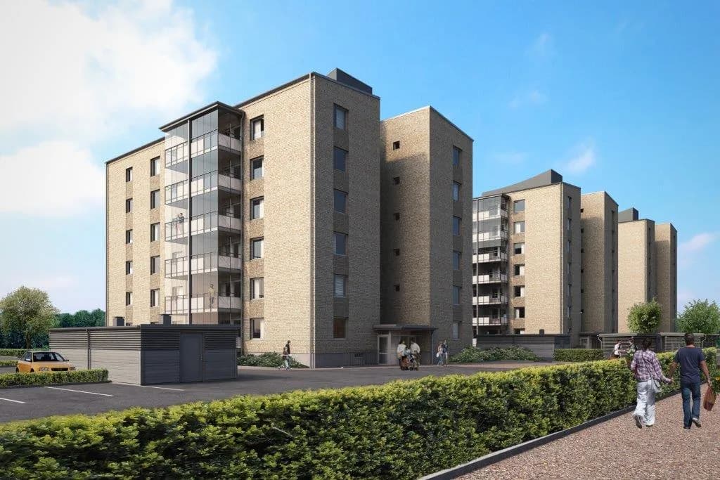 Monarkivägen i Falkenberg