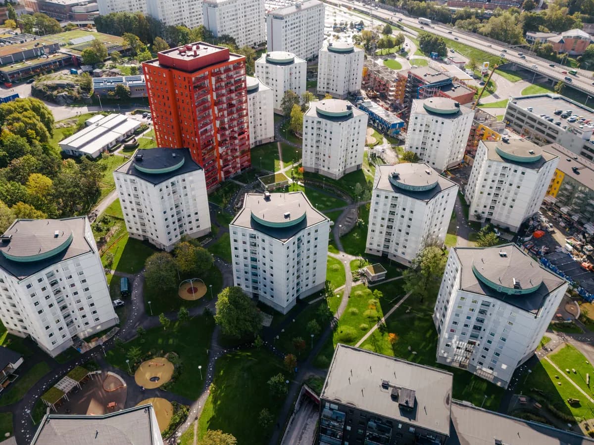 Munspelsgatan i Västra frölunda