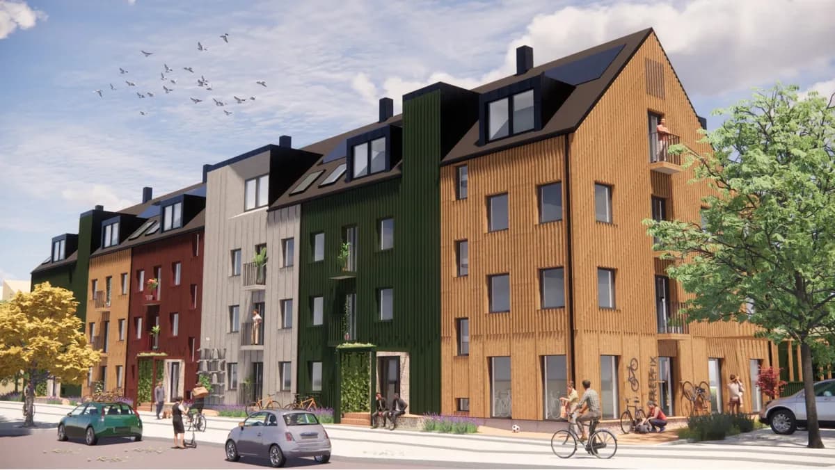 Bifrostgatan i Mölndal