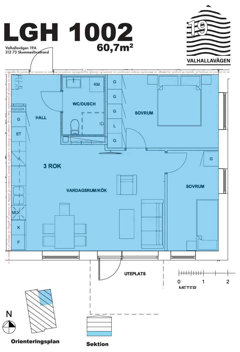 Valhallavägen i Båstad