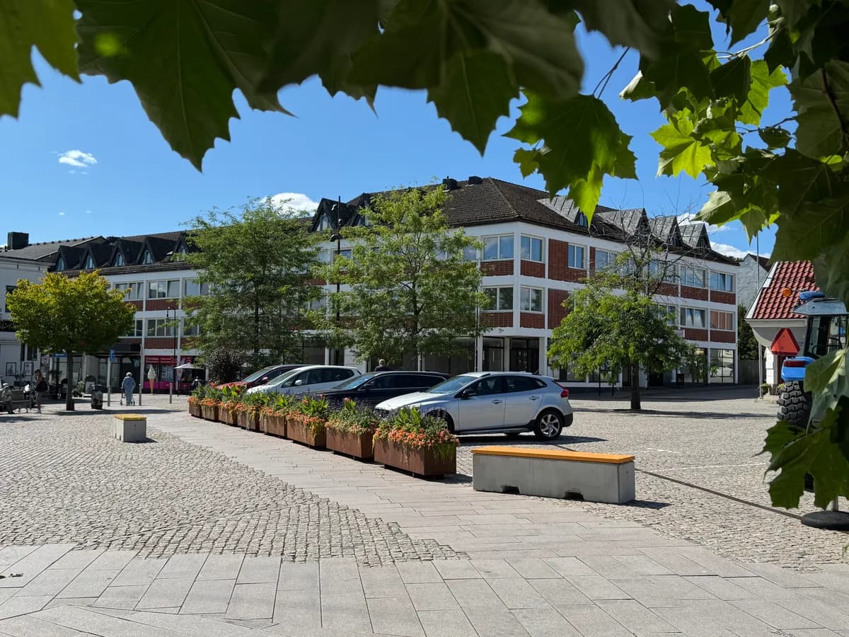 Ernst Ahlgrensgatan i Hörby