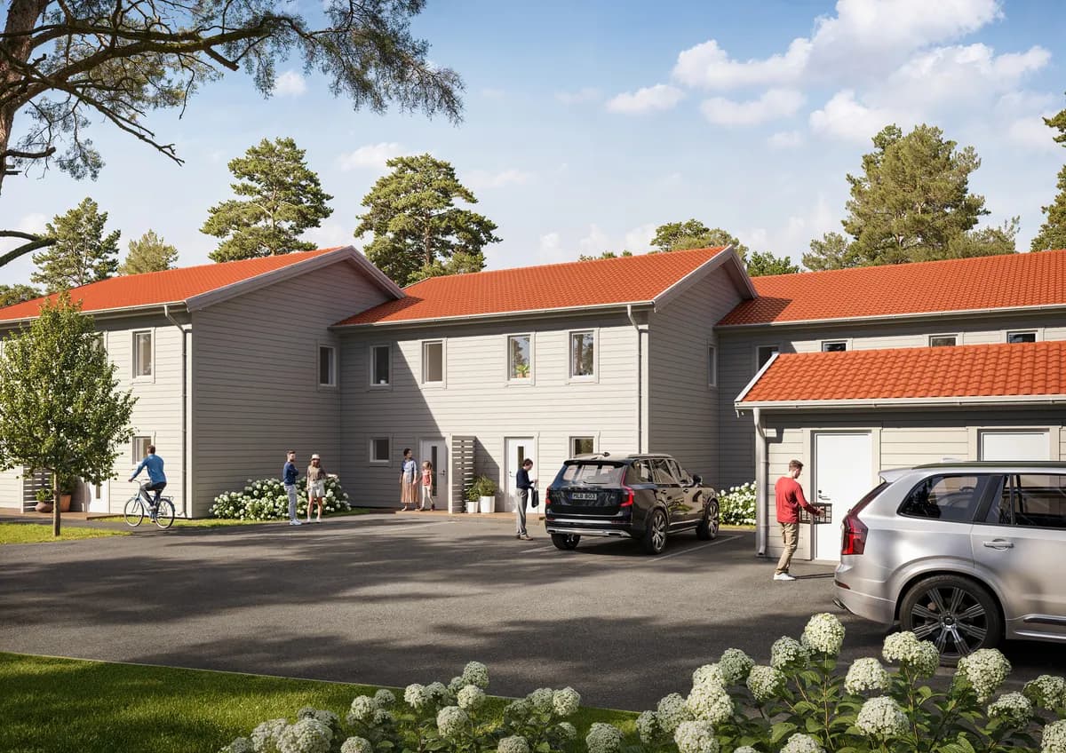 Enbacksvägen i Grillby