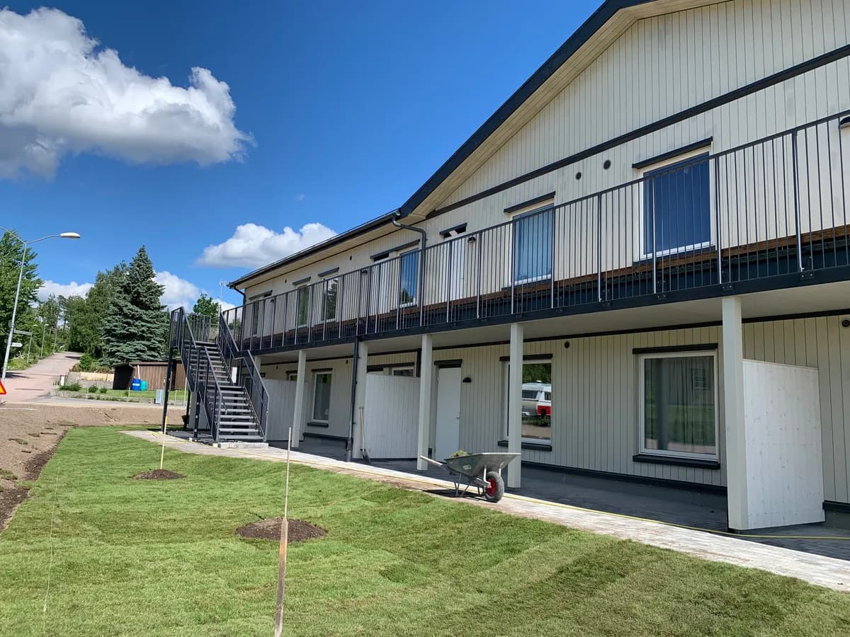 Ramsjövägen i Morgongåva