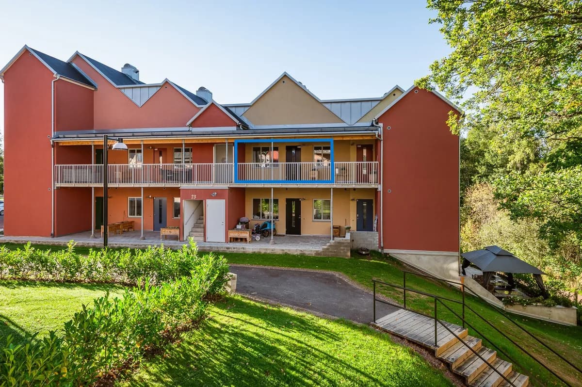 Södra Strandvägen i Mjölby