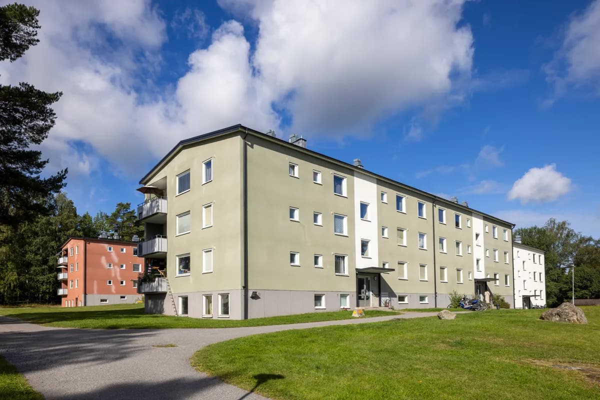 Rånäsvägen i Rimbo