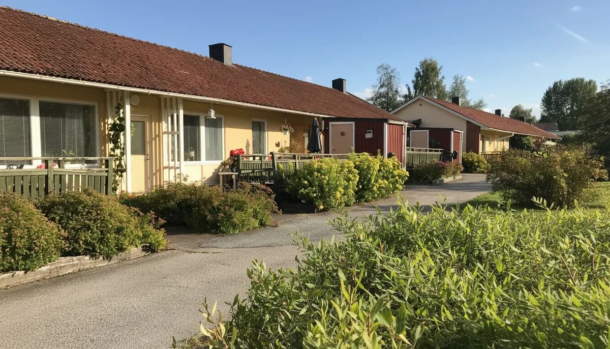 Långåkersvägen i Storå