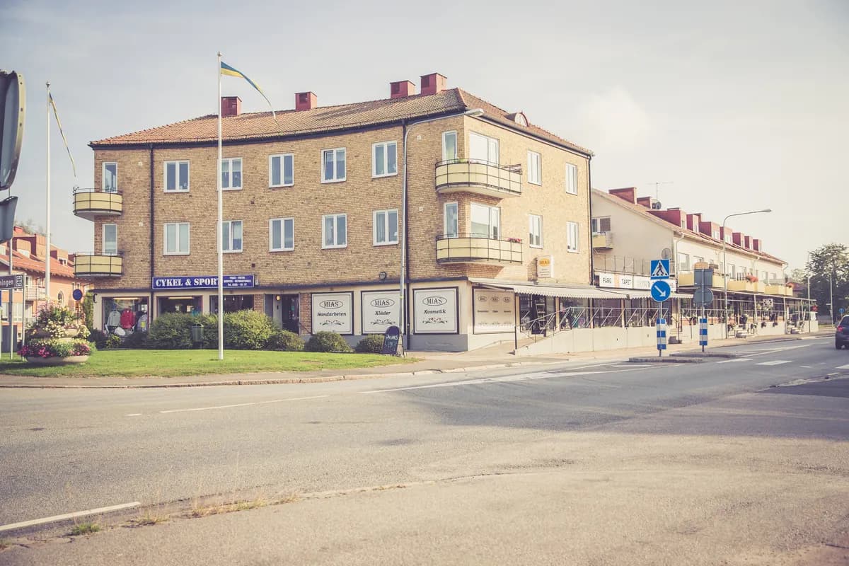 Torggatan i Karlsborg