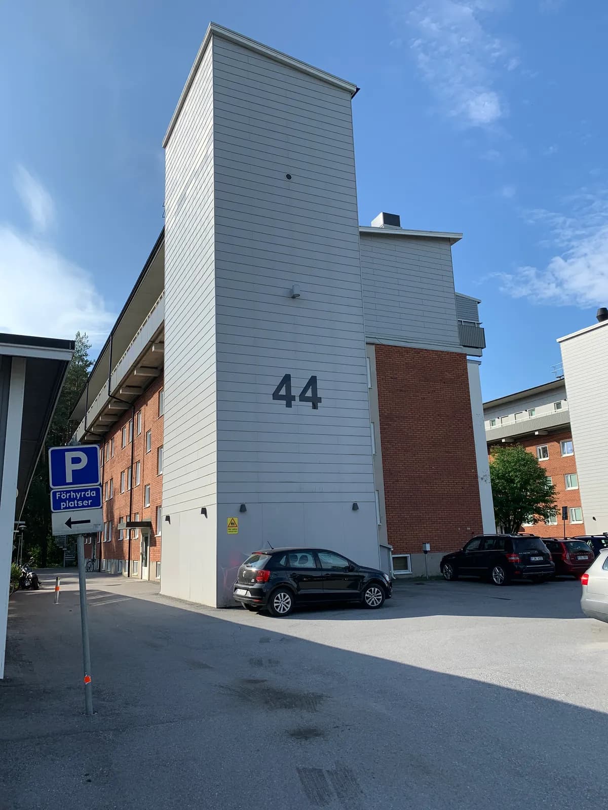 Korpralsvägen i Umeå