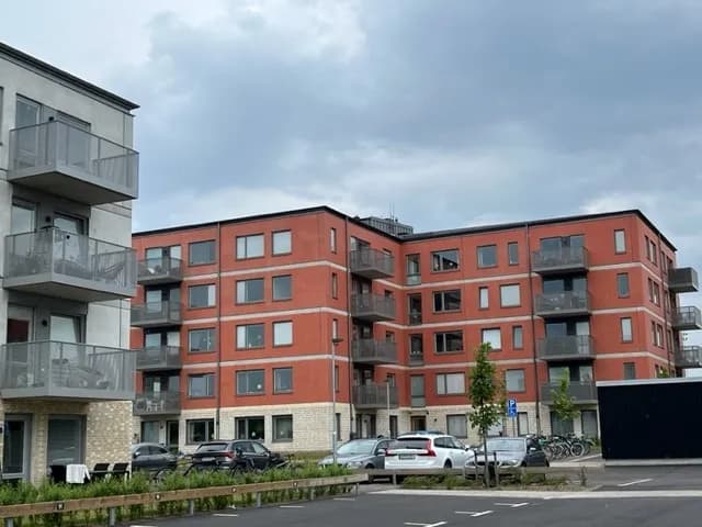 Trapetsgatan i Ängelholm