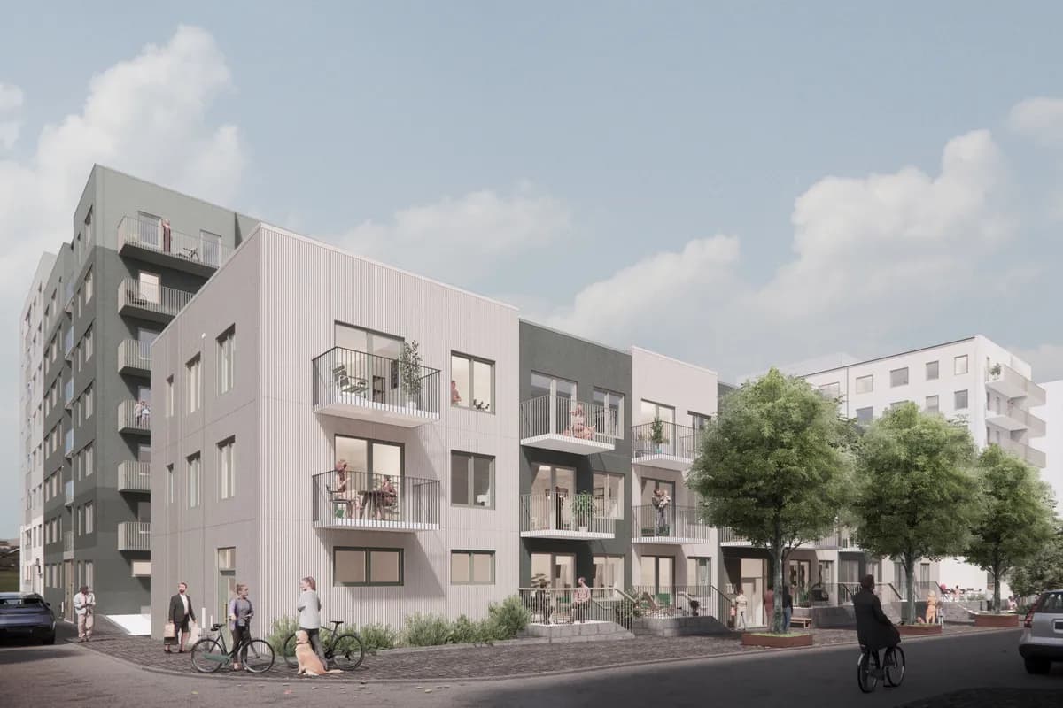 Kistaängsgatan i Kista