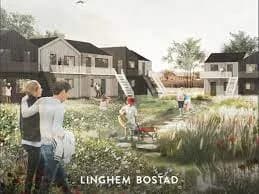 Törnsångarevägen i Linghem