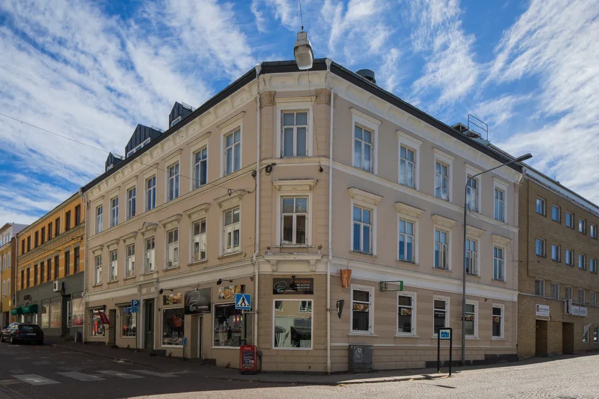 Köpmangatan i Oskarshamn