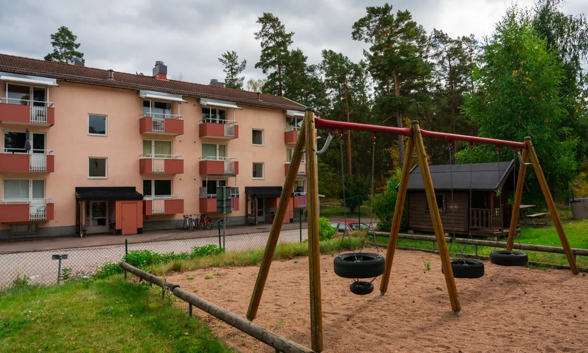 Vegagatan i Tranås