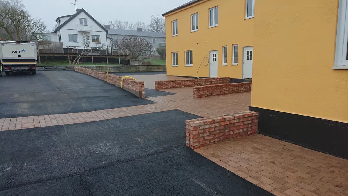 Gårdstångavägen i Harlösa