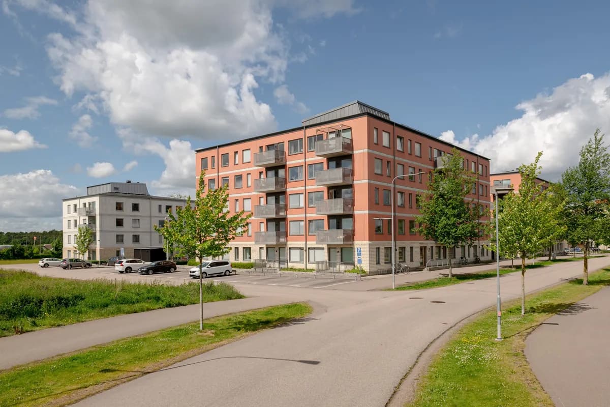 Trapetsgatan i Ängelholm